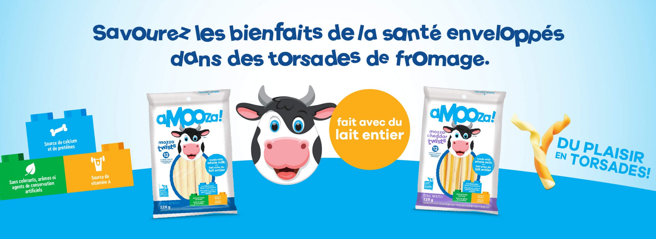 Savourez les bienfaits de la santé enveloppés dans des torsades de fromage.